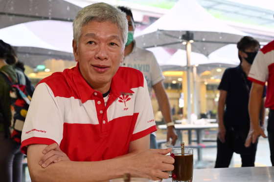 Founder's son of modern Singapore says he is now a political refugee.