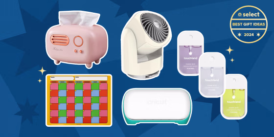 You can go the practical route by getting a desk fan or a new calendar, or you can level up their everyday essentials with things like Touchland sanitizer or a retro-inspired tissue box. 
