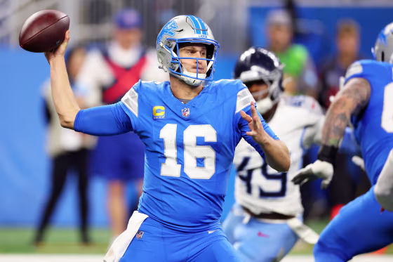 Image: Tennessee Titans v Detroit Lions Jared Goff football detroit lions
