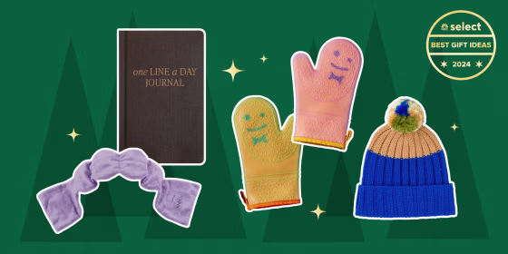 Some of our favorite small brands to buy gifts from are The Woobles, Hedley & Bennett, Cadence and Artifact Uprising.