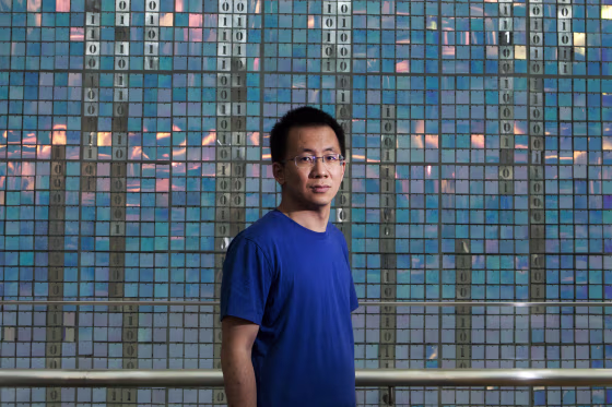 Beijing ByteDance Technology Co. Founder Zhang Yiming