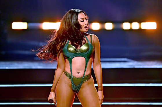 Megan Thee Stallion performs onstage