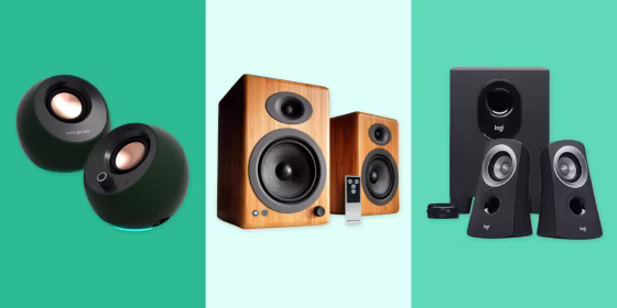 It’s easy to overlook your computer audio but good speakers can greatly improve your experience.