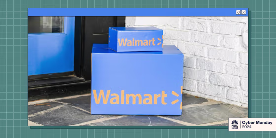 Walmart’s Cyber Monday deals include discounts of up to 70% off across categories.