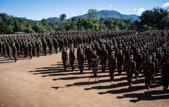 The Ta’ang National Liberation Army expressed readiness to negotiate with the junta, seeking a halt to airstrikes, as China puts pressure amid the military's decline.