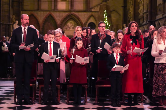 Members Of The Royal Family Attend The 'Together At Christmas' Carol Service
