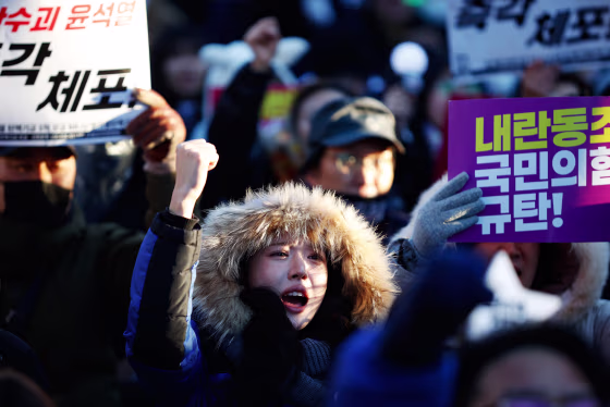 'Impeach Yoon Suk-yeol, Leader Of Treason, Immediately' Rally Demands Swift Action In South Korea