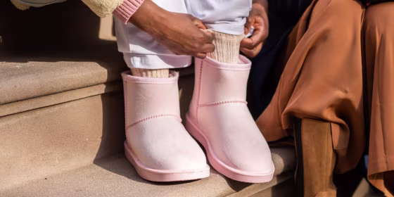 Because Uggs are made from suede, experts say you must be careful when cleaning them to prevent further stains or damage.