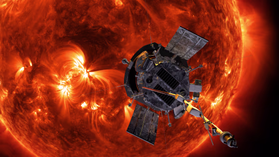 Illustration of NASA’s Parker Solar Probe