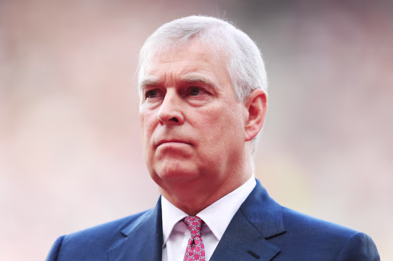 Prince Andrew in London