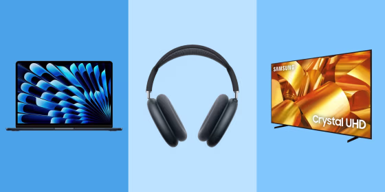  The sale has good discounts on Apple products, headphones and televisions.

