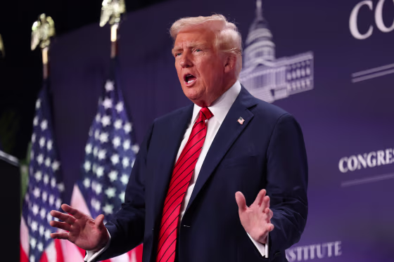 Image: President Trump Speaks At The House GOP Conference In Doral, Florida
