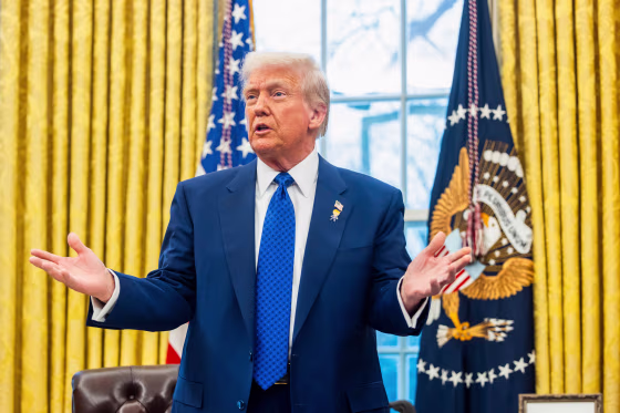 President Trump Swears-In Tulsi Gabbard As Director Of National Intelligence
