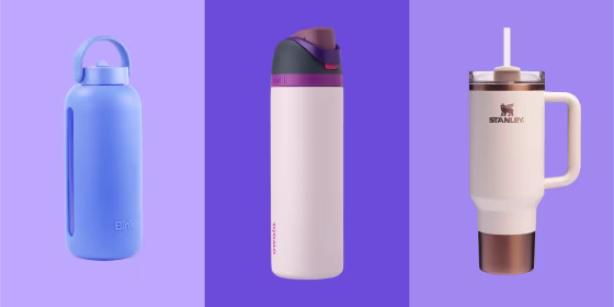 These reusable water bottles help you stay hydrated, save money and be more environmentally friendly.