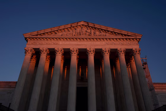 The Supreme Court building in Washington, D.C., on Jan. 17, 2025. 