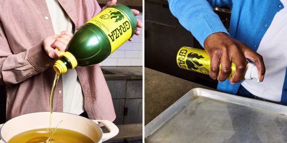 It’s designed for high-heat cooking so you can use it for grilling and broiling.