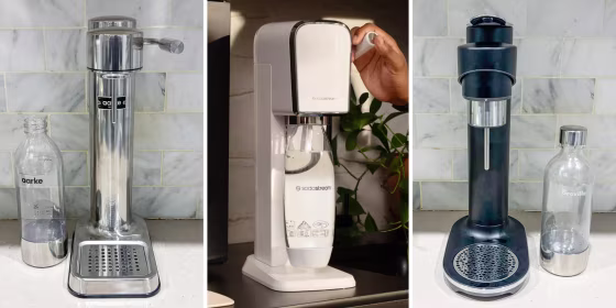 At-home soda makers are incredibly easy to use and take literally seconds to set up.

