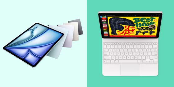 The new iPad Air M3 comes in four colors. The new Magic Keyboard only comes in white.