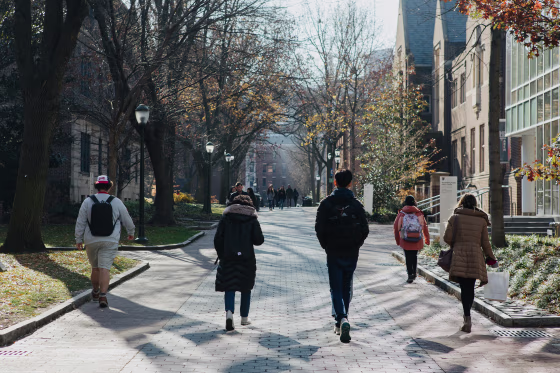 The University of Pennsylvania campus in Philadelphia, Pennsylvania, US, on Friday, Dec. 8, 2023.