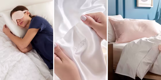 Silk pillowcases reduce friction on hair and skin, helping to minimize frizz and wrinkles.
