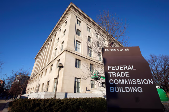 Federal Trade Commission building sign exterior
