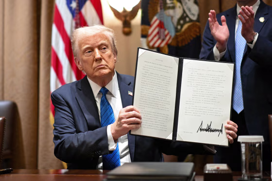 Image: donald trump politics political politician election eo executive order