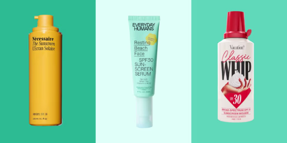  Many of the latest sunscreens on the market also offer skin care benefits.