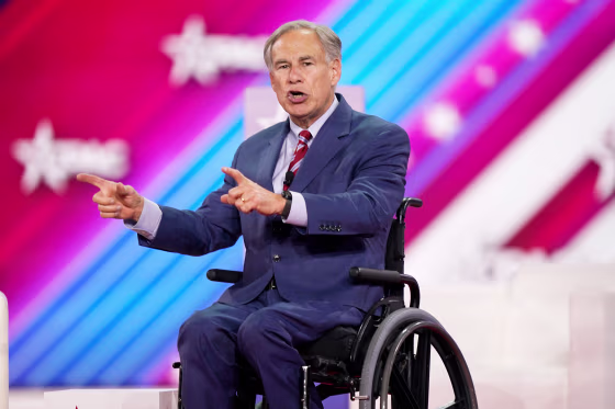 Greg Abbott politics political politician wheelchair handicap handicapped