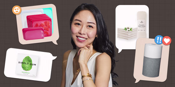 I talked with Sarah Paiji Yoo about avoiding single-use plastics in her home and how she uses Stasher Bags and GIR Reusable Silicone Straw instead.