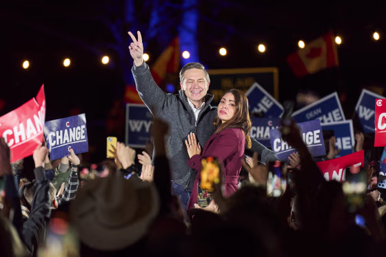 Canadian leaders made their final push for votes Sunday, one day before an election dominated by US President Donald Trump's policies, but rattled in the campaign's final hours by a deadly car-ramming attack in Vancouver. 