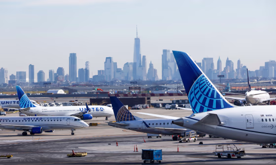 Newark Liberty Airport.