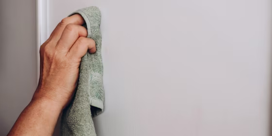 Don’t break out the all-purpose spray right away — there’s a proper order you should follow when cleaning walls, according to experts.