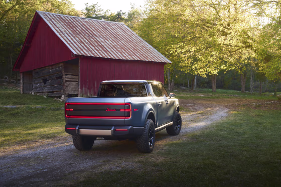 Volkswagen is planning to begin production of an EREV pickup truck and SUV under the Scout brand name starting in 2027.