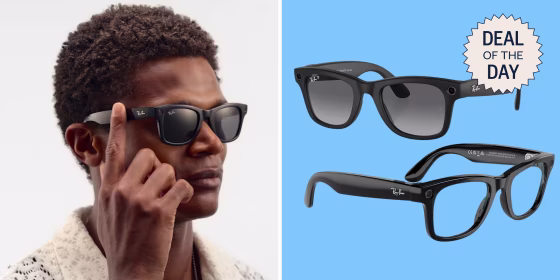 The Meta Ray-Ban Glasses house a lot of tech without looking tech-y.