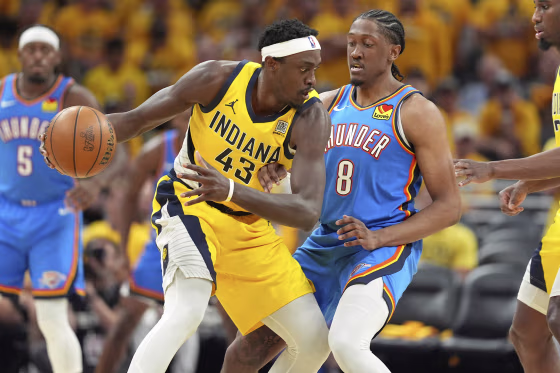 NBA Finals Thunder Pacers Basketball Pascal Siakam
