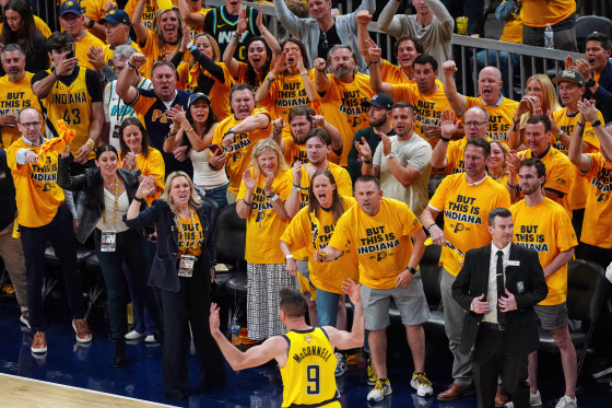 Pacers fans.