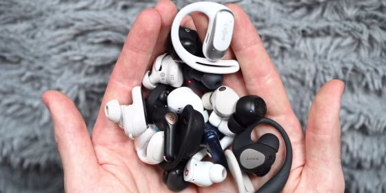 All my recommendations are wireless, portable and come with a small charging case.