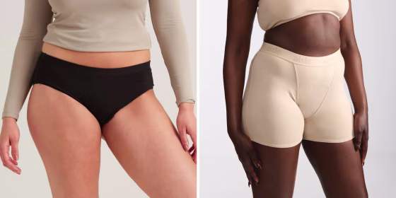 Unlike disposable pads and tampons, period underwear is designed to be reusable and minimize single-use waste.