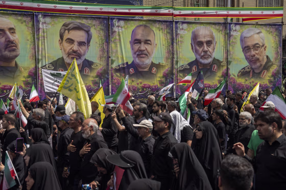 Image: State Funeral Held In Tehran For Military Commanders Killed By Israel