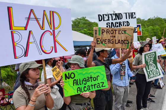 Image: US-IMMIGRATION-DETENTION-PROTEST