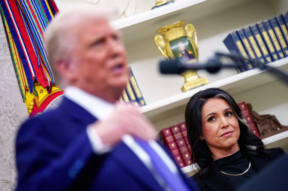 President Trump Swears In Tulsi Gabbard As Director Of National Intelligence