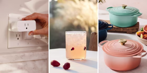 We found housewarming gifts across categories like smart home devices, fun drinking glasses, kitchen appliances and more.