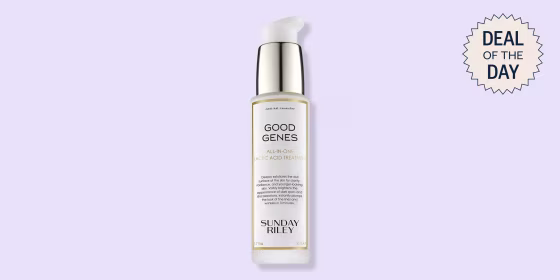 You can get the 1- or 1.7-ounce bottles of the treatment for 25% off with code CHEERS.