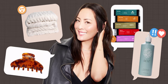 In addition to using Tower 28’s skin care and makeup products daily, the brand’s founder loves Emi Jay claw clips, Lola blankets, Roz hair care and Cometeer coffee.