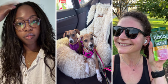 This month, we tried Warby Parker glasses, dog beds, fruit puree pouches and more. 