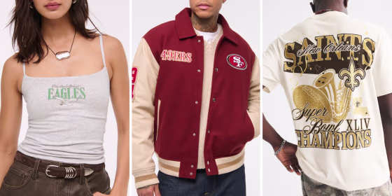 You can shop the collection online and in select Abercrombie & Fitch stores.