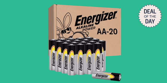 The batteries also come in a recyclable carton.