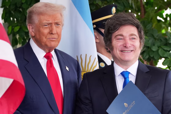 Donald Trump, Javier Milei politics political politicians