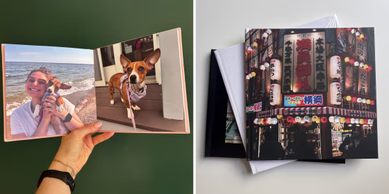 Our favorite photo book services include Artifact Uprising, Shutterfly, Mixbook and Vistaprint.