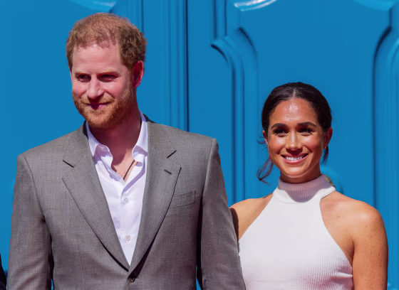Prince Harry and Meghan, Duchess of Sussex, in Düsseldorf, Germany, in September 2022. 